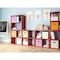 John Louis Home Solid Wood 9 Cube Organizer Red Mahogany JLH-9C-M - alternate 4